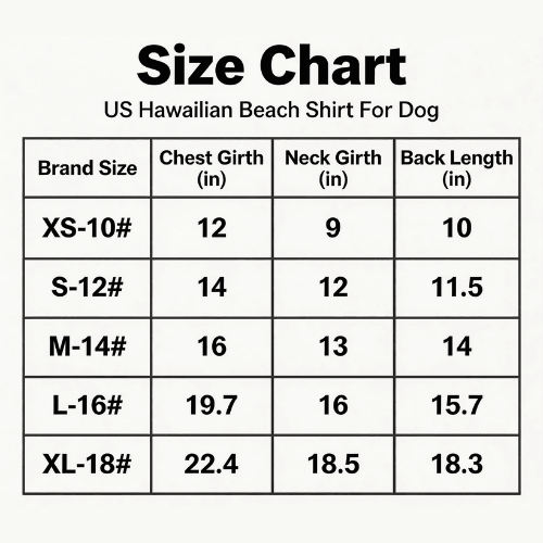 Modern "Island Breeze" Hawaiian Dog Shirt – Colorful Coconut Tree Summer Camp Clothes