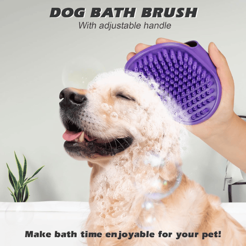 Modern "Glow-Coat" 2-Piece Grooming Set – Double-Sided Deshedding Brush