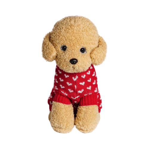 Pet Heart Knit Sweater – Ultra-Soft Holiday Puppy Pullover