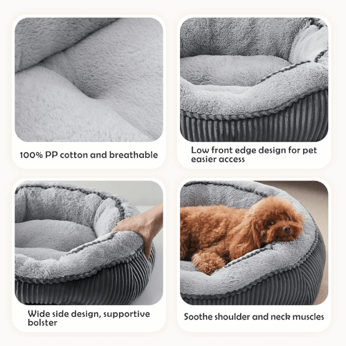 Orthopedic Dog Sofa Bed – Luxury Supportive Pet Couch