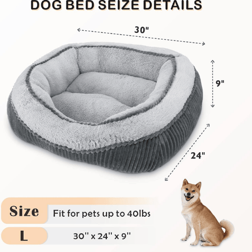 Orthopedic Dog Sofa Bed – Luxury Supportive Pet Couch