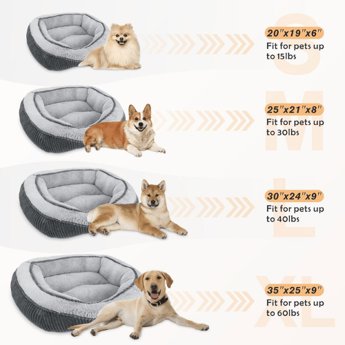 Orthopedic Dog Sofa Bed – Luxury Supportive Pet Couch