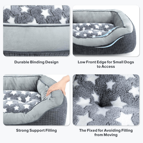 Orthopedic Dog Sofa Bed – Luxury Supportive Pet Couch