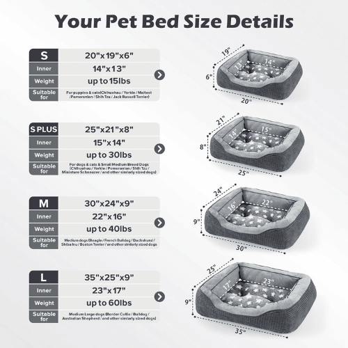 Orthopedic Dog Sofa Bed – Luxury Supportive Pet Couch