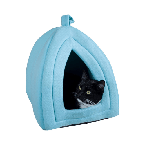 Cozy Cat Cave Bed with Removable Washable Foam Cushion