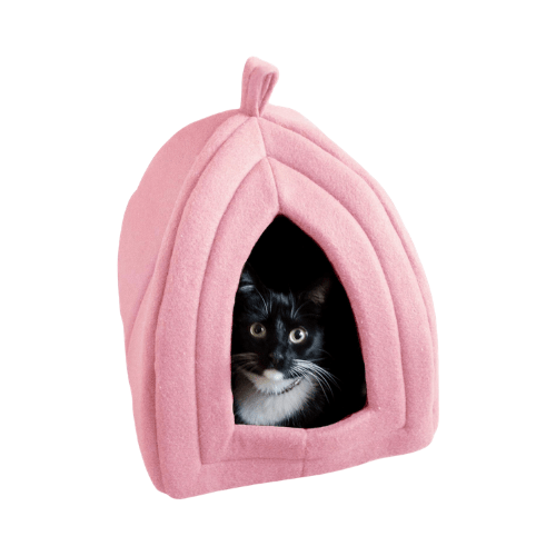 Cozy Cat Cave Bed with Removable Washable Foam Cushion