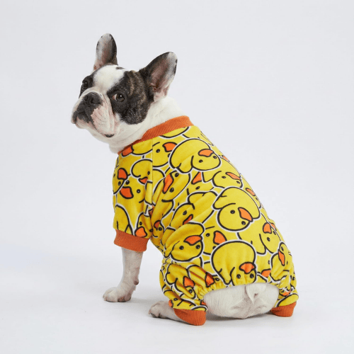 Soft Velvet Dog Pajamas – Lightweight Thermal Pet Jumpsuit