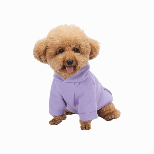 Winter Dog Hoodie with Kangaroo Pockets – Soft Polycotton Pet Sweatshirt