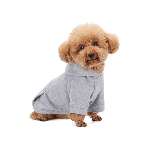 Winter Dog Hoodie with Kangaroo Pockets – Soft Polycotton Pet Sweatshirt