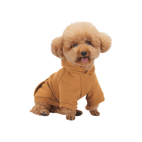 Winter Dog Hoodie with Kangaroo Pockets – Soft Polycotton Pet Sweatshirt