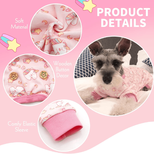 Easter Velvet Dog Pajamas – Soft Stretchy Pet Onesie