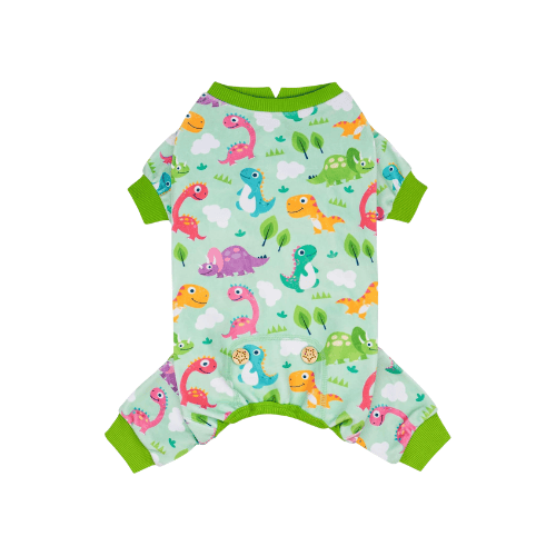 Easter Velvet Dog Pajamas – Soft Stretchy Pet Onesie