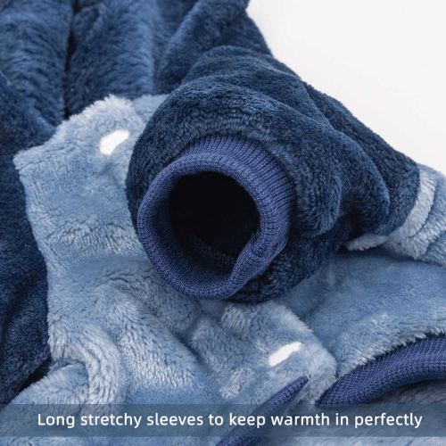 Warm Puppy Sweatshirt – Cozy Pet Winter Outfit with Easy-Closure Design