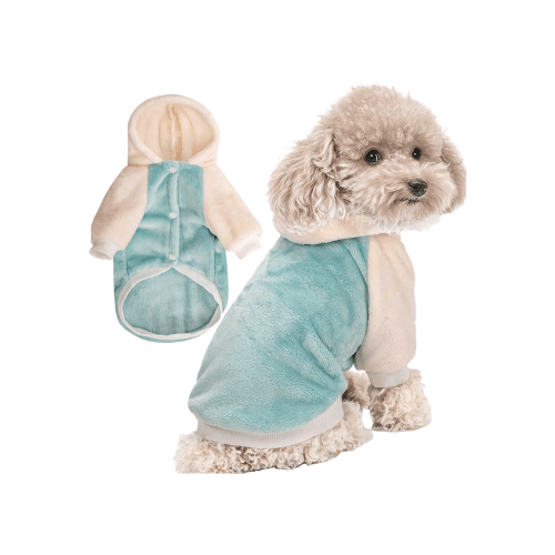 Warm Puppy Sweatshirt – Cozy Pet Winter Outfit with Easy-Closure Design