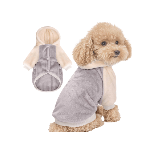 Warm Puppy Sweatshirt – Cozy Pet Winter Outfit with Easy-Closure Design