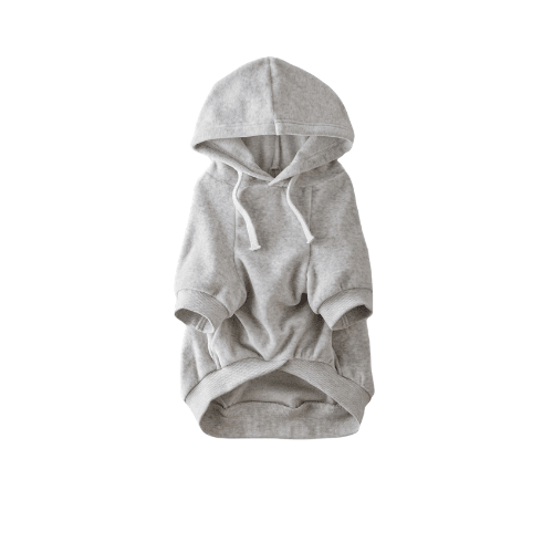 Modern "Eco-Velour" Dog Hoodie – Functional Winter Pet Coat with Leash Access