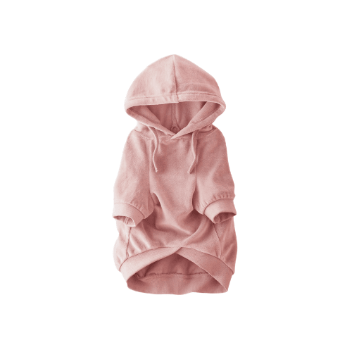 Modern "Eco-Velour" Dog Hoodie – Functional Winter Pet Coat with Leash Access
