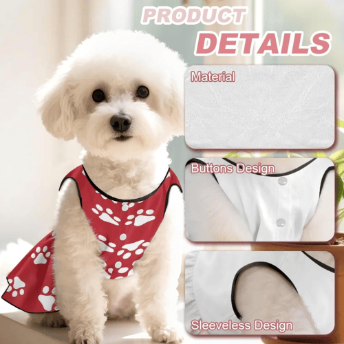 Modern "Petal-Soft" Princess Dress – Breathable Natural Cotton