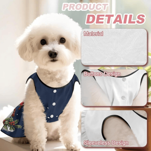 Modern "Petal-Soft" Princess Dress – Breathable Natural Cotton