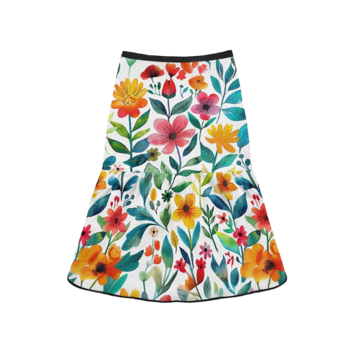 Modern "Petal-Soft" Princess Dress – Breathable Natural Cotton