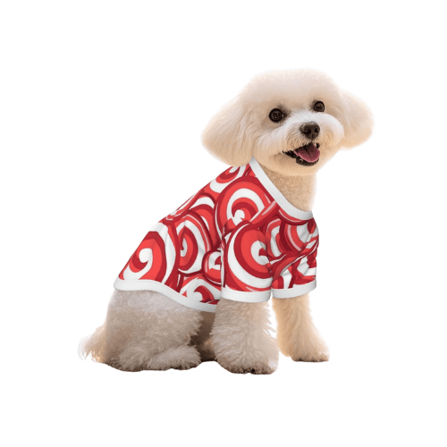 Modern "Vivid-Edge" Pet T-Shirt – Stylized Graphic Cotton Pullover
