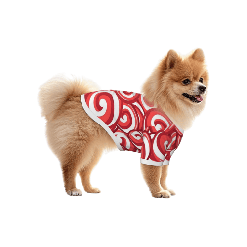 Modern "Vivid-Edge" Pet T-Shirt – Stylized Graphic Cotton Pullover