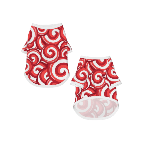 Modern "Vivid-Edge" Pet T-Shirt – Stylized Graphic Cotton Pullover