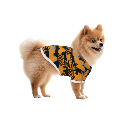 Modern "Vivid-Edge" Pet T-Shirt – Stylized Graphic Cotton Pullover