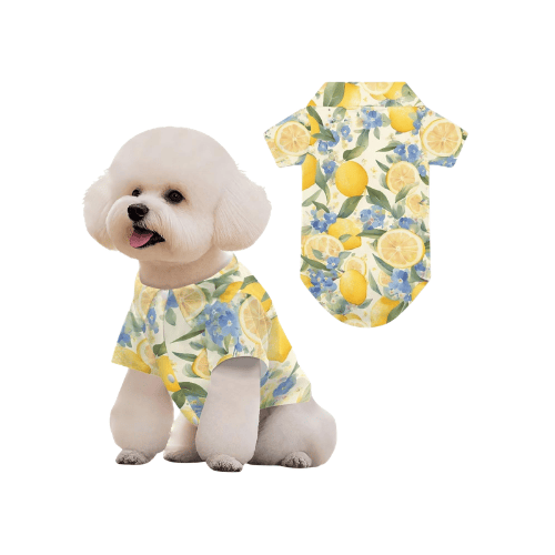 Modern "Island Bliss" Hawaiian Pet Shirt