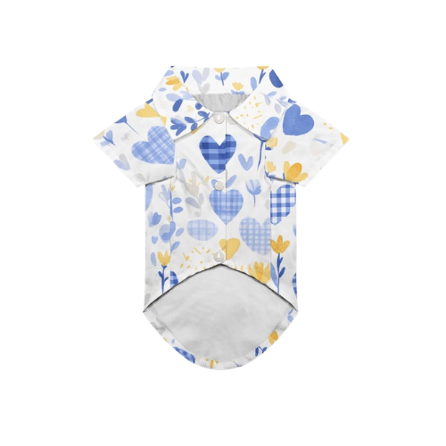 Modern "Island Bliss" Hawaiian Pet Shirt