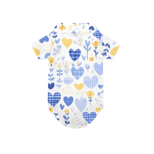 Modern "Island Bliss" Hawaiian Pet Shirt