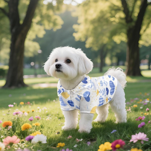 Modern "Island Bliss" Hawaiian Pet Shirt