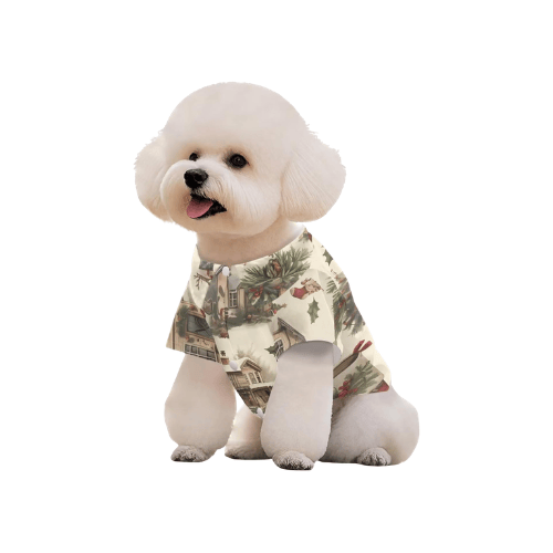 Modern "Island Bliss" Hawaiian Pet Shirt