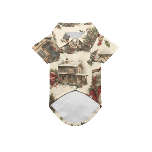 Modern "Island Bliss" Hawaiian Pet Shirt