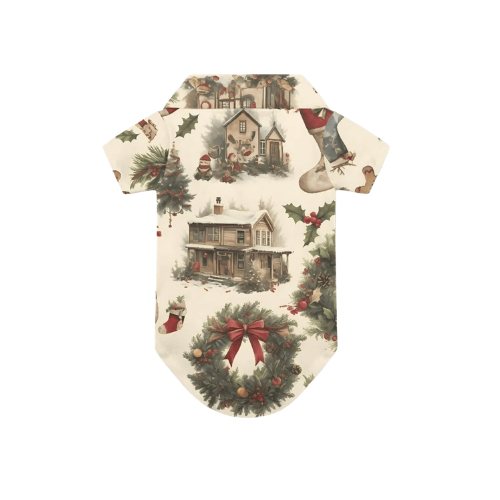 Modern "Island Bliss" Hawaiian Pet Shirt