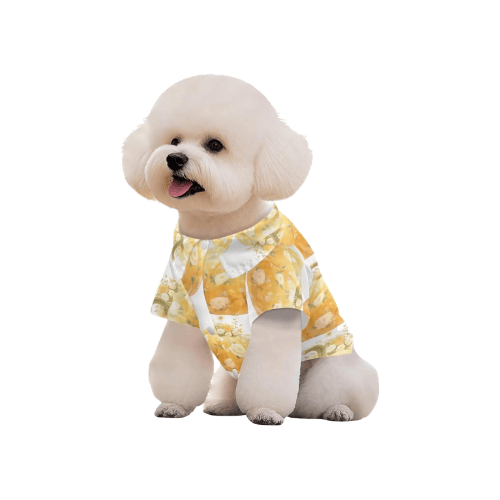 Modern "Island Bliss" Hawaiian Pet Shirt