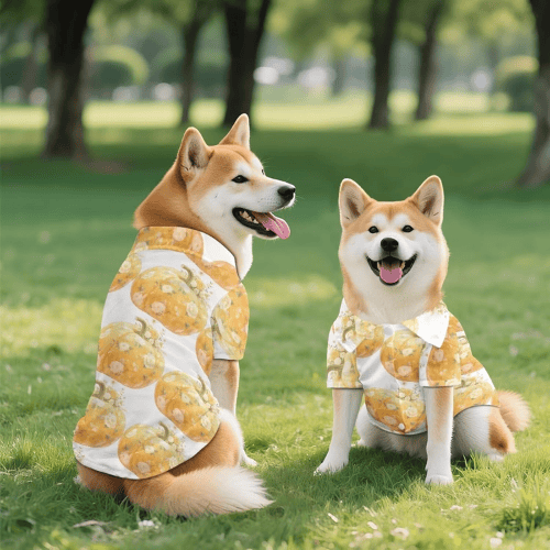 Modern "Island Bliss" Hawaiian Pet Shirt