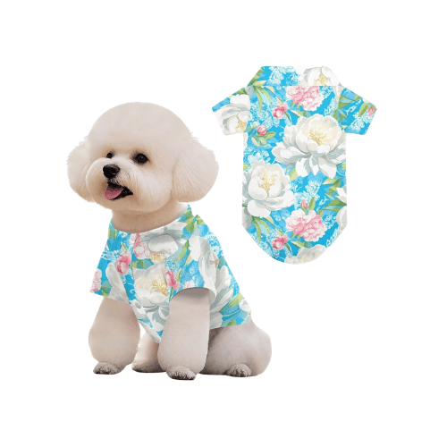 Modern "Island Bliss" Hawaiian Pet Shirt