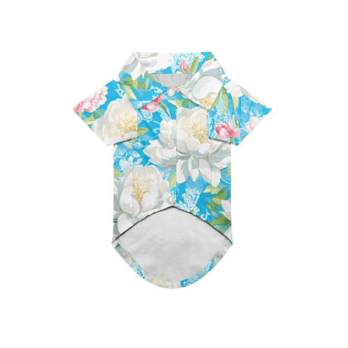 Modern "Island Bliss" Hawaiian Pet Shirt