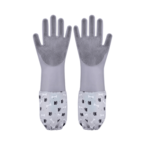 Multi-Purpose Silicone Pet Grooming & Bathing Gloves